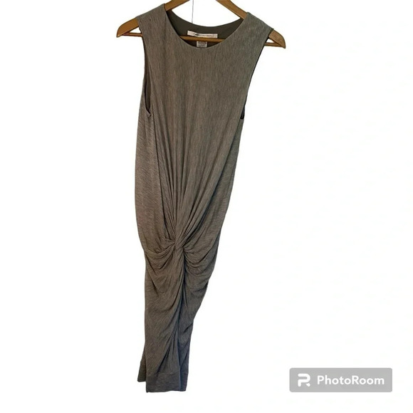 Diane von Furstenberg Alastrina Draped Knot Front Jersey Silk Dress Size 8 - Picture 3 of 14